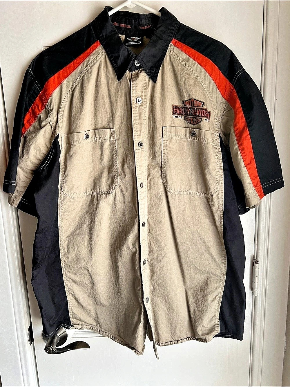 Harley-Davidson Men's Graphic Button Down Shirt XL